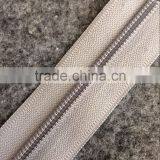 Customized Length 5# Water Proof Nylon Zipper Silver Finishing thumbnail-4