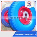 China Supplier 14 Inch Solid Rubber Coated Wheel For Coated Wheelbarrow thumbnail-4