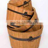 Wooden Flower Pot/garden Planting Pot thumbnail-1