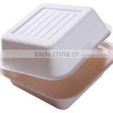 B004 Biodegradable 6.5 Inch Sugarcane Clamshell thumbnail-1