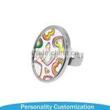 2015 New Arrival Fashion DIY Sublimation Finger Ring thumbnail-1