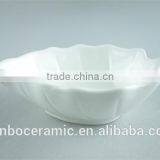 Beautiful Small White Porcelain Leaf-shaped Plate thumbnail-5