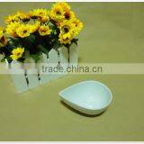 Wholesale High Quality White Ceramic Olive Shape Dish thumbnail-4