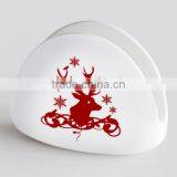 2017 Promotional Porcelain Cheap Napkin Holder With Decal Printing thumbnail-4