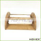 Bamboo Heavy Duty Napkin Holder Rack With Center Bar Homex BSCI/Factory thumbnail-2
