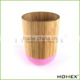 Eco-friendly bamboo utensil holder Homex-BSCI
