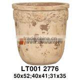 Oval Pattern Terracotta Pottery For Manufacturer thumbnail-1