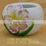 Hand Made Ceramic Aroma Oil Burner With Tealight Candle thumbnail-1