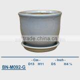Vietnamese Ceramic Glazed Mini Flower Pot BN-M092 thumbnail-6