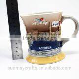 Wholesale Custom High Quality Turkey ALanya Souvenir Ceramic Cup for Sale thumbnail-5