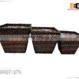 PE Rattan Square With Liner Flower Planter thumbnail-1