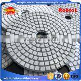 3" 100# Diamond Polishing Pads Hook and Loop Flexible Marble Granite Concrete Stone Wet Dry Grinding Floor Disc thumbnail-5