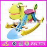 2015 Excellent Wooden Toy Kids Rocking Horse,Lowest Price Wooden Rocking Horse,intelligence Spring Rocking Horse Toy WJY-8106 thumbnail-1