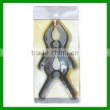 High Pressure 2PCS 6" Black Plastic Small Antiskid Spring Hose Clamp ,plastic Spring Clamp thumbnail-1