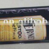 Wine Bottle Shaped Advertinsing Metal Tin Sign thumbnail-1