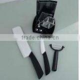 3"+6.5"+Peeler+ Knife Holder Ultra Sharp Kitchen Ceramic Cutlery Knives Set thumbnail-1