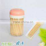 Nature 6.5cm*1.8mm per Little Pink Core Jar Bamboo Toothpicks thumbnail-1