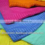 Scarves pure cotton cloth with netted designs