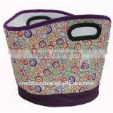 Fashionable Printed Tote Lunch Cooler Bag thumbnail-1