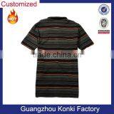 Wholesale the Men's Latest Design Striped Short Sleeve Bulk Polo Shirts thumbnail-2