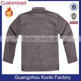 Custom Best Quality Long Sleeve Men Cotton Construction Work Uniform thumbnail-2