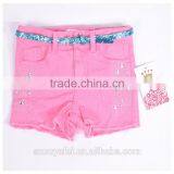 USA Stocklots of Girl's Hot Pant Low Waist Denim Jean Shorts for Summer thumbnail-2
