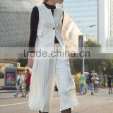 Guangzhou Garment Factory Formal Casual Wear High End Ladies Fashion Pants 2016 thumbnail-2