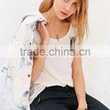 Simple Fashion t Shirt Design for Ladies Basic t Shirt thumbnail-3