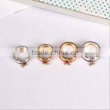 Popular Style Red Diamond Gemstone Titantium Rings Women Loved Titanium Finger Rings for Engagement Party 2016 thumbnail-3