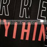 2017 Custom Hot Sale Couple Lover Sweatshirt Hoodie With Slogan thumbnail-5