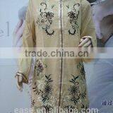 Lady Cotton Embroidery Blouse Skirt thumbnail-2