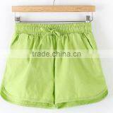 2016 OEM Wholesale Custom Linen/cotton Blank Sweat Shorts thumbnail-6