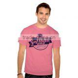 2015 Hot 60% Cotton 40% Polyester Color Plain Tee Shirts Custom Print thumbnail-6