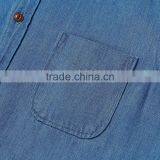 2016 New Fashion Casual Washed Mens Denim Shirts Wholesale thumbnail-4