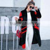 2016 Winter 100% Real Rex Rabbit Fur Coat Women's Genuine Rex Rabbit Fur Coat Long Style Fashion thumbnail-3