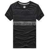 Summer Design Mens Custom Color Short Sleeve Basic T-shirt Polyester Wholesale thumbnail-3
