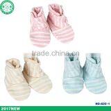OEM Branded Good Quality Fabric Baby Shoes Cotton Baby Booties thumbnail-3