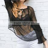 Casual Mature Women Blouse,cheap Blouse for Women,custom Blouse & Top thumbnail-4