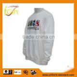 China Manufacture High Quality Youth Style 100% Cotton no Pockets Sweatshirt thumbnail-1