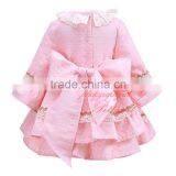 Baby Girl Dresses Party Wear Pink Dress thumbnail-2