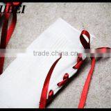 Bandage Bow Princess Cotton Black and White Students Young Girl Tube Short Socks thumbnail-5