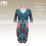 Jacquard Lady Sweater New Style for Lady Sweater in the Spring 80%Viscose 20%Polyester 12GG thumbnail-1