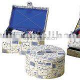 Assorted Wooden Sewing Basket With Customer Design Factory thumbnail-1