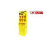 Compartment Cardboard Shop Display Stands With Colorful Printing , Pockets thumbnail-1