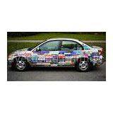 PVC Vinylcustomcolorful Auto Body DecalsforAutomobile Door Decoration thumbnail-1