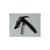 Ebony Waiter\'s Corkscrew With Beer Cap Opener thumbnail-1