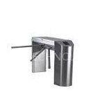 Mechanical 304 / 316 Stainless Steel Turnstile Three Roller Gate For Railway thumbnail-1