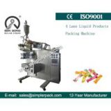 Automatic 4 Lanes Jelly Liquid Packaging Machine