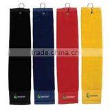 100 Cotton Soft Novelty Golf Towel thumbnail-1