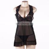 Popular Hot Backless Sexy Night Dress for Fat Ladies thumbnail-4